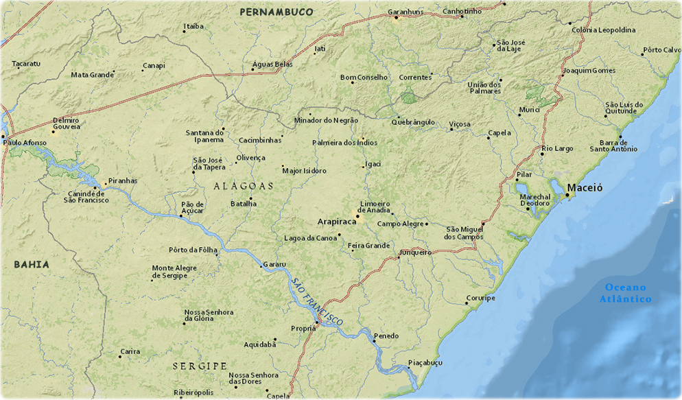 Mapas Alagoas