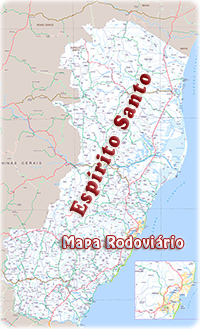 Mapa do Espirito Santo