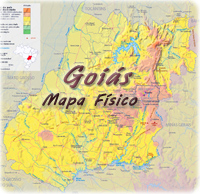 Mapa de Goias