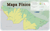 Mapa Fisico Acre