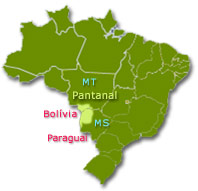 Mapa topografico mato grosso do sul