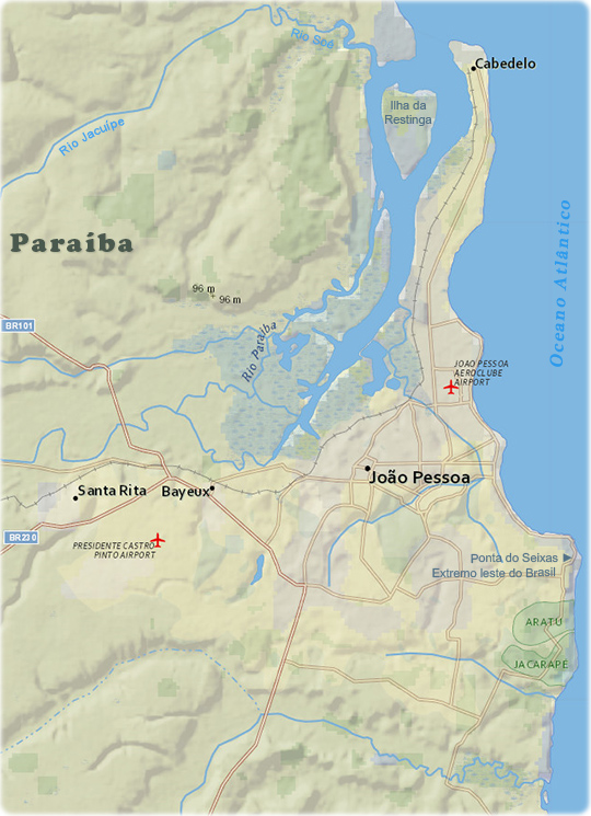 Mapas Paraíba