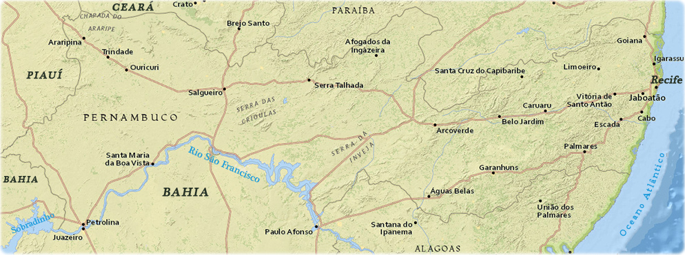 Mapas Pernambuco