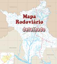 Mapa rodoviario rr