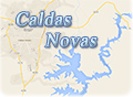 Mapa de Caldas Novas