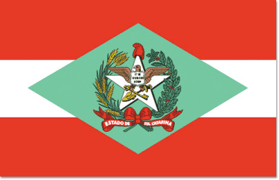 Bandeira Santa Catarina