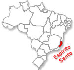 Localização Espirito Santo