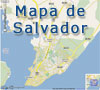 Mapa Salvador
