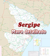 Sergipe mapa DNIT