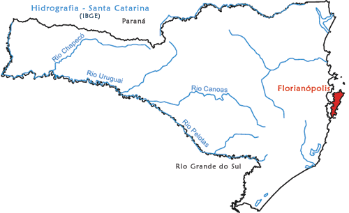 Santa Catarina hidrografia
