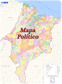 Mapa Politico Maranhão