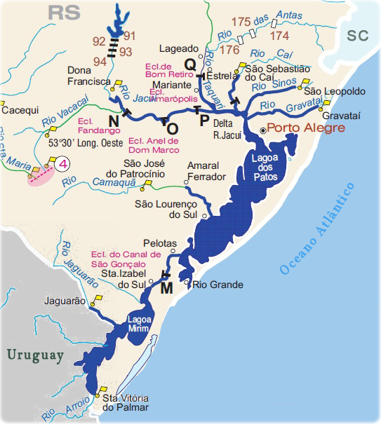 Rio Grande Do Sul Imagens E Limites Do Territorio