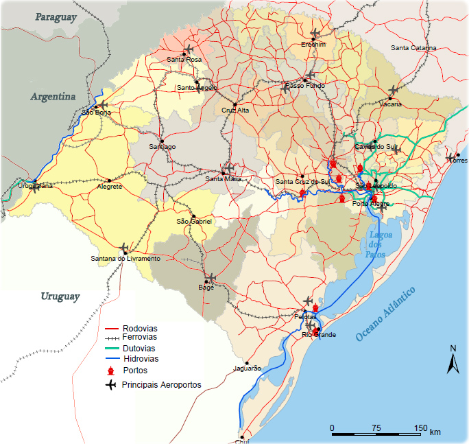 Mapas Do Rio Grande Do Sul